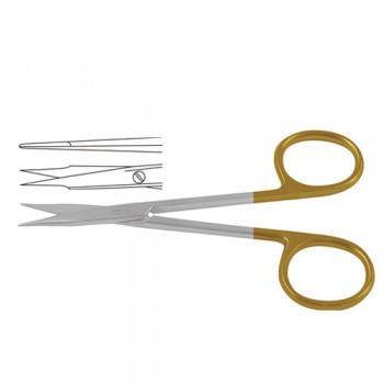 TC Stevens Tenotomy Scissor Straight - Sharp/Sharp Stainless Steel, 10.5 cm - 4 1/4"